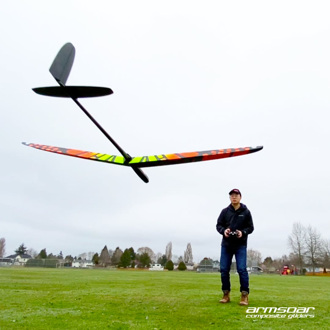 Fury 1.5m two-piece wing electric glider