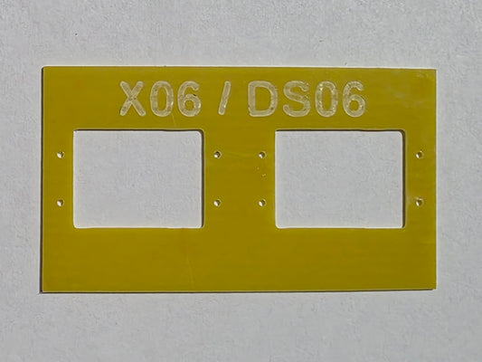 MD2 mount for KST X06/CHA Servo DS06 Servos