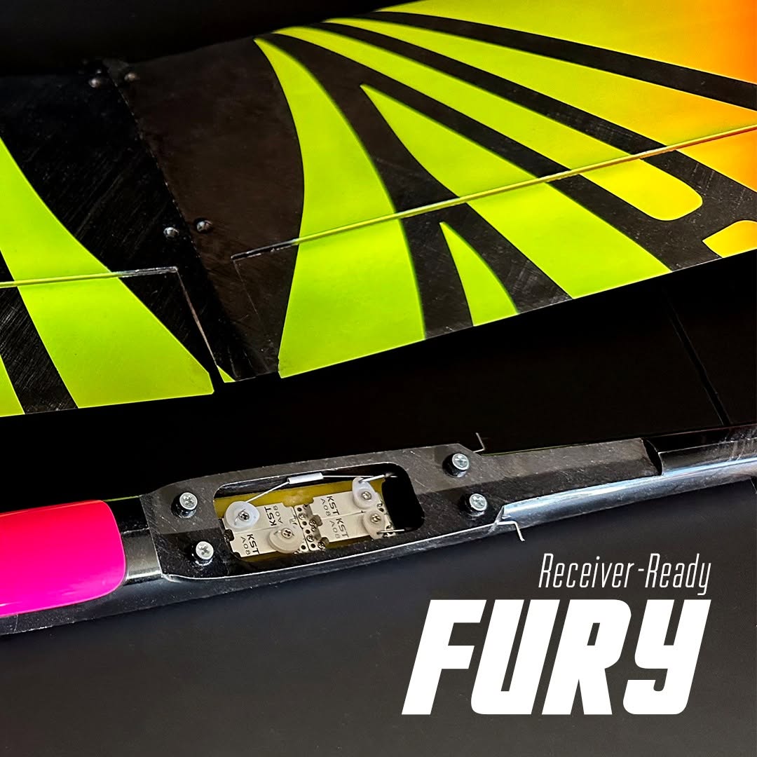 Fury 1.5m two-piece wing electric glider