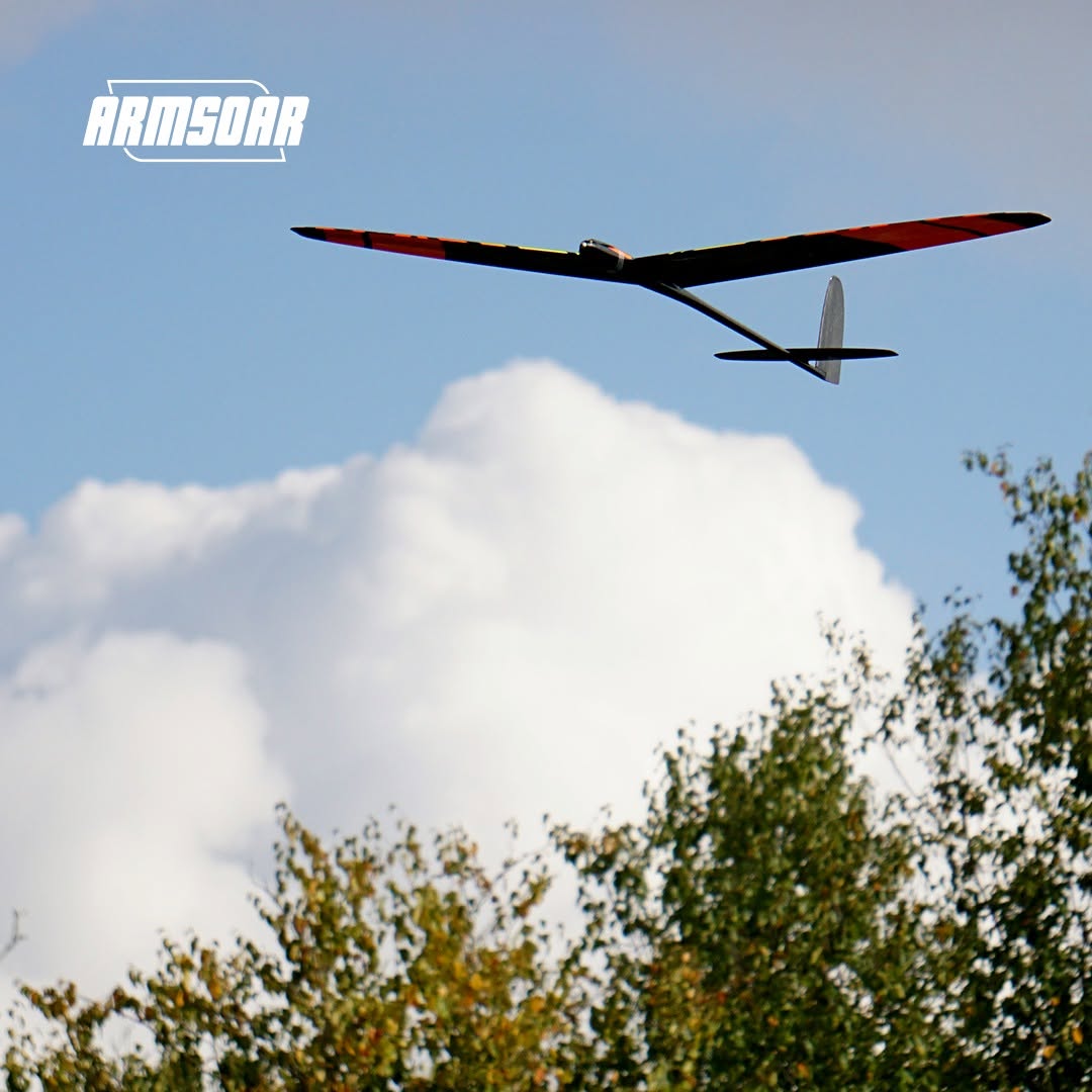Fury 1.5m two-piece wing electric glider