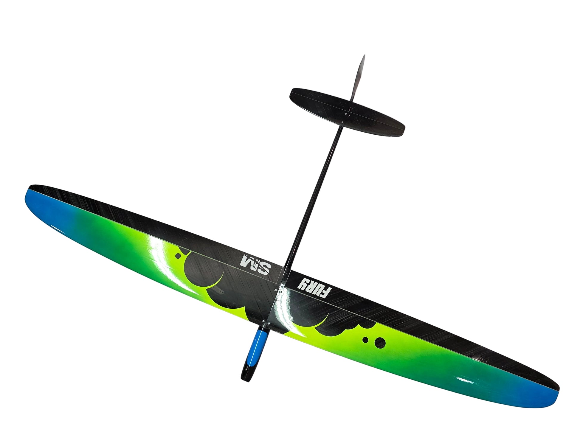 Fury 1.5m two-piece wing electric glider