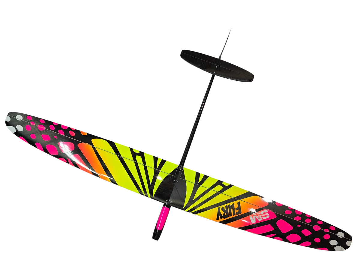 Fury 1.5m two-piece wing electric glider