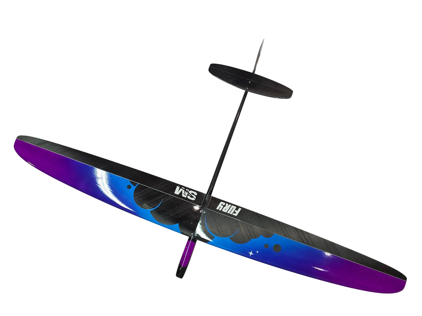 Fury 1.5m two-piece wing electric glider