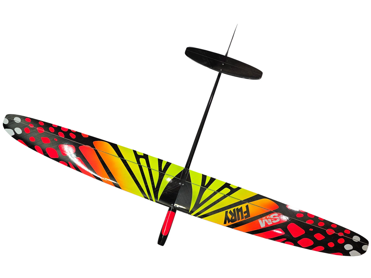 Fury 1.5m two-piece wing electric glider